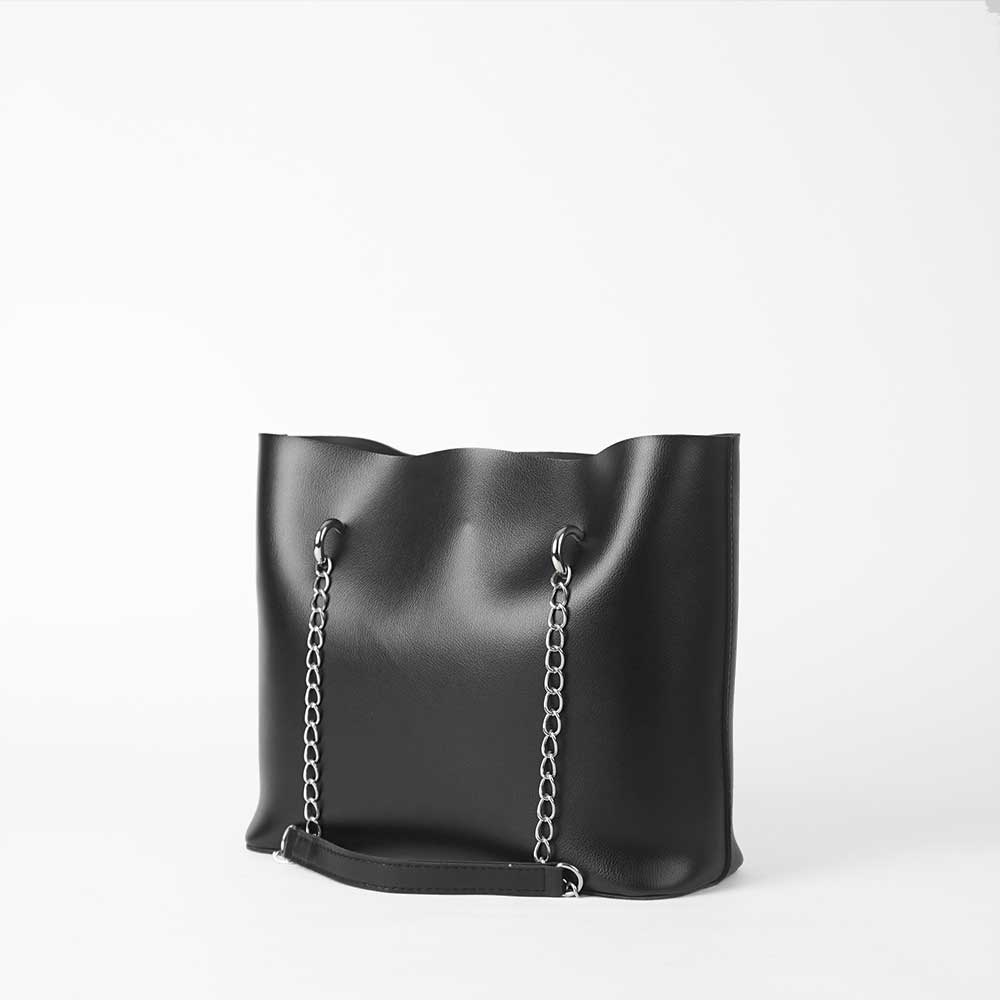 Verona Tote Bag Black - astorebags.pk