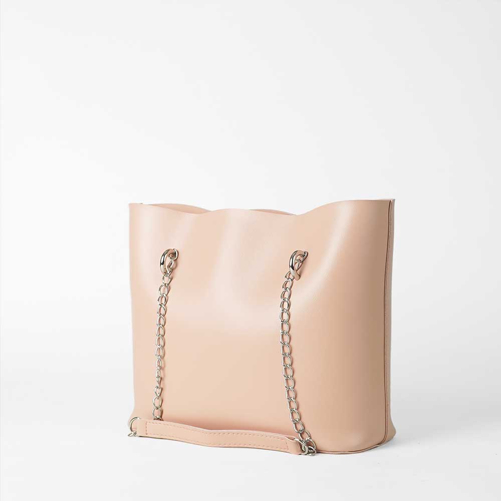 Verona Tote Bag Peach - astorebags.pk